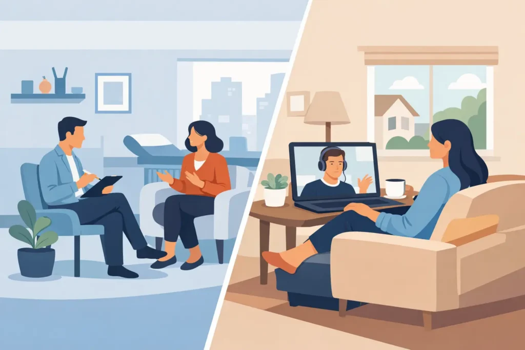 Clinic Therapy Versus Home Therapy