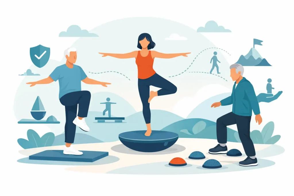 8 Balance Exercises for Fall Prevention