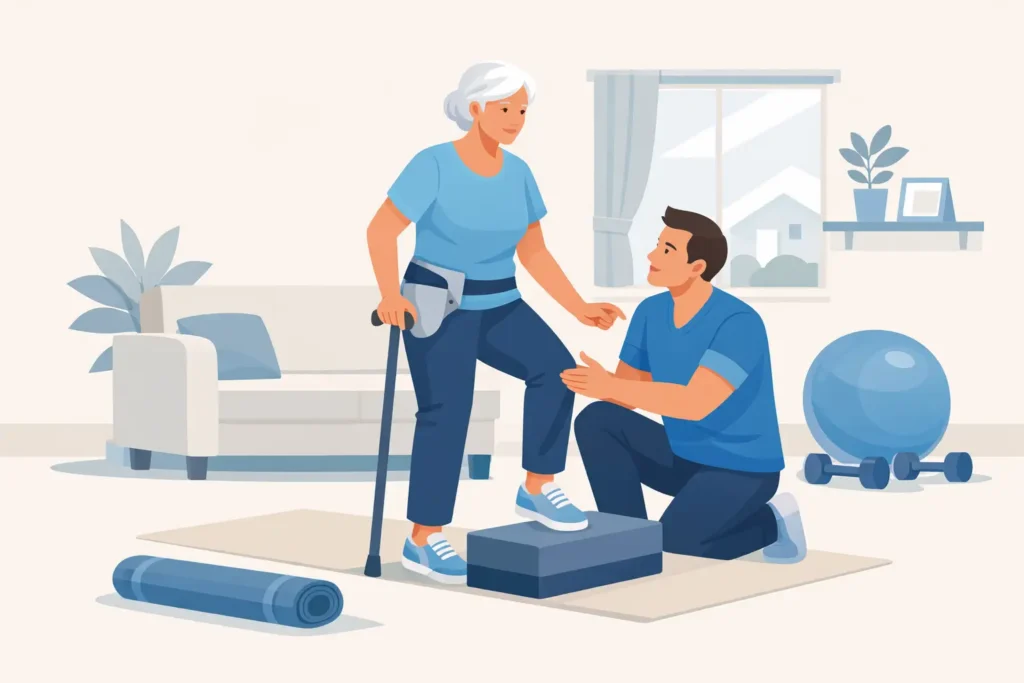 Home Rehab After Hip Replacement at Home