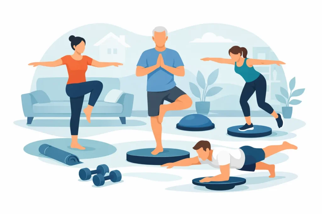 10 Best Home Exercises for Balance