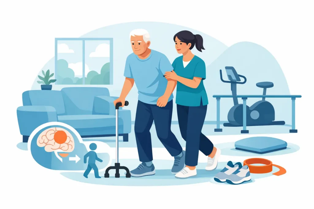 Therapy for Walking After Stroke at Home