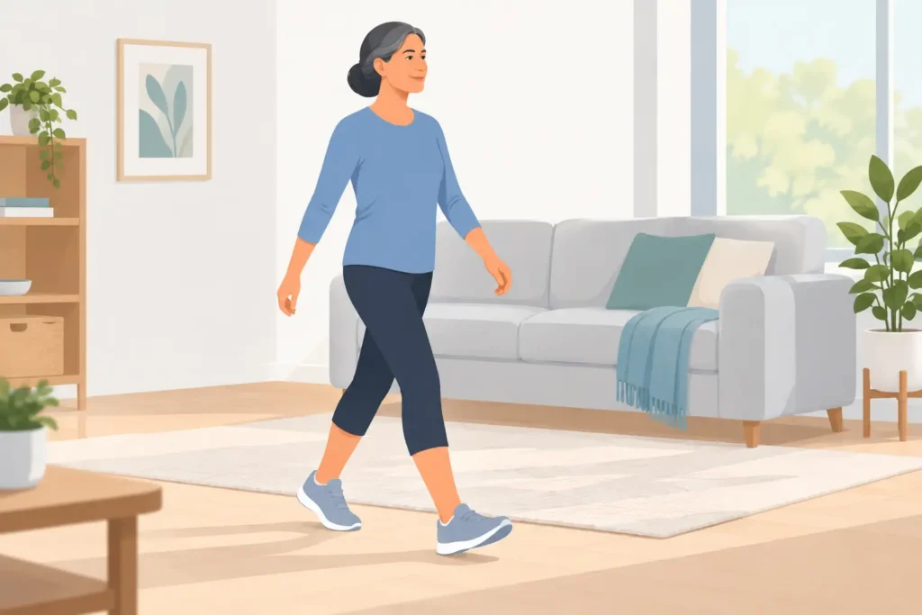How to Regain Walking Confidence Safely at Home