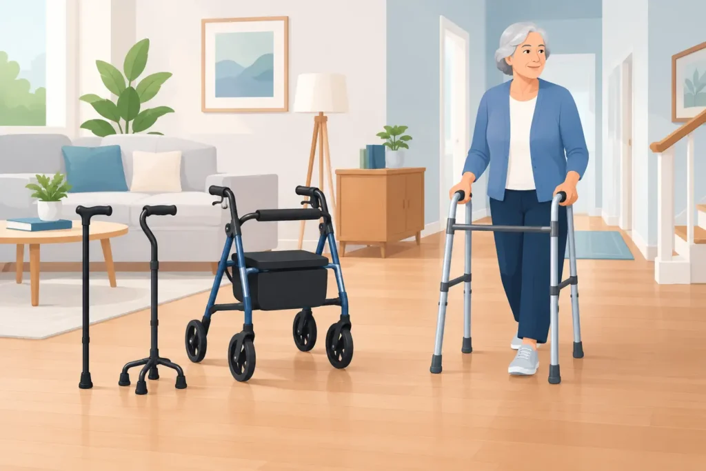 Best Walking Aids Indoors for Safer Home Mobility